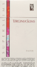 Virginia Slims Super Slims Filter 100's Cigarettes 10 cartons