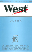 West Ultra Cigarettes 10 cartons