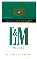 L&M Menthol Cigarettes 10 cartons