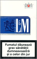 L&M Lights (Blue) Cigarettes 10 cartons