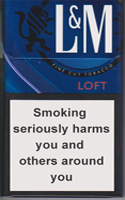 L&M Loft Night Blue Cigarettes 10 cartons