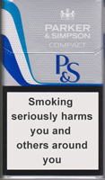 PARKER & SIMPSON COMPACT SILVER cigarettes 10 cartons