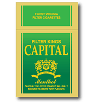Capital Fresh King Size Box cigarettes 10 cartons