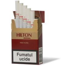 Hilton Original Non-Filter cigarettes 10 cartons