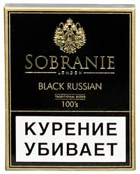 Sobranie Black Russian 100s cigarettes 10 cartons - Click Image to Close