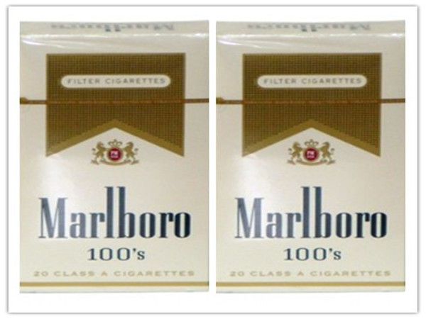 Marlboro Gold 100s Cigarettes (80 Cartons) - Click Image to Close