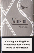 WINSTON XSENCE WHITE (MINI) cigarettes 10 cartons