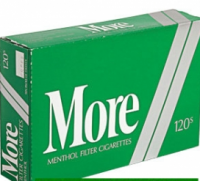 More Menthol 120's cigarettes 10 cartons