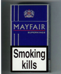 Mayfair Super Kings 100s hard box cigarettes 10 cartons