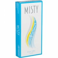 Misty Blue 100's cigarettes 10 cartons