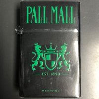 PallMall Menthol Black shorts Cigarettes 10 cartons