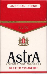 Astra Lux Cigarettes 10 cartons