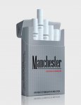 Manchester Round Corner Class Silver cigarettes 10 cartons