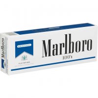 Marlboro Menthol Blue Pack 100's box cigarettes 10 cartons