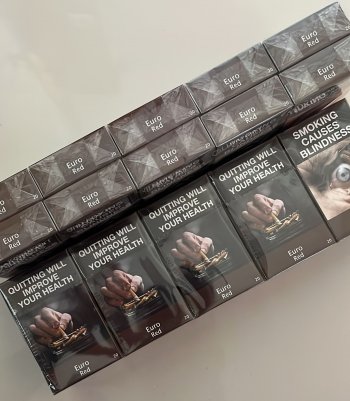 Euro Red cigarettes 10 cartons