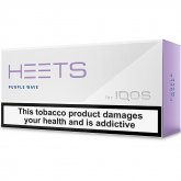 IQOS HEETS PURPLE WAVE label 10 cartons