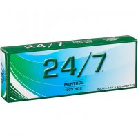 24/7 Menthol 100’s Cigarettes 10 cartons