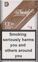 DAVIDOFF ABSOLUTE 6 cigarettes 10 cartons