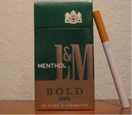 L&M Menthol 100's Box - Gays Hops-N-Schnapps Australia
