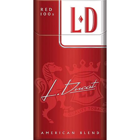 LD Red 100s Box Cigarettes 10 cartons