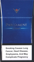 PARLIAMENT CARAT BLUE cigarettes 10 cartons